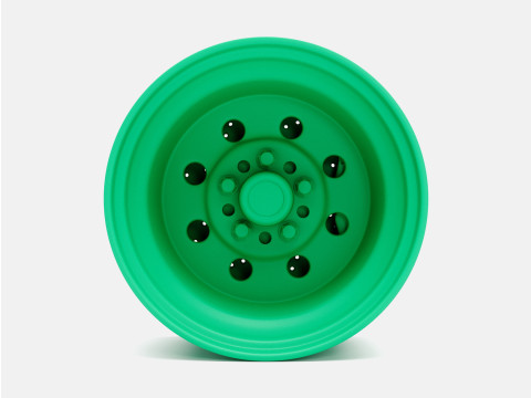 1-24 Scale 15x10 Weld Draglite Wheel and Brake 3D Принт Модель