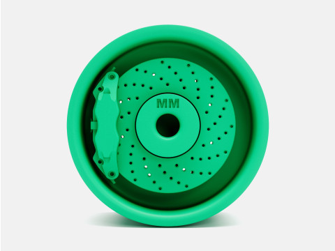 1-24 Scale 15x10 Weld Draglite Wheel and Brake 3D Принт Модель