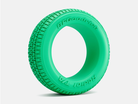 1-24 Scale 15x7 BFGoodrich Radial T-A Tire 225-60-15 3D Print Model