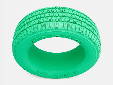 1-24 Scale 15x7 BFGoodrich Radial T-A Tire 225-60-15 3D Print Model