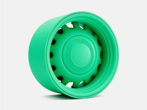 1-24 Scale 15x8 US Artillery 555 Wheel and Brake 3D Print Model