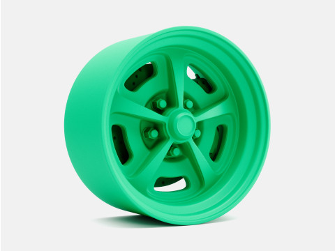 1-24 Scale 15x8 Magnum 500 Wheel and Brake 3D 프린트 모델