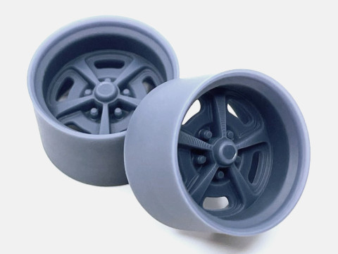 1-24 Scale 15x10 Magnum 500 Wheel and Brake 3D-Druckmodell