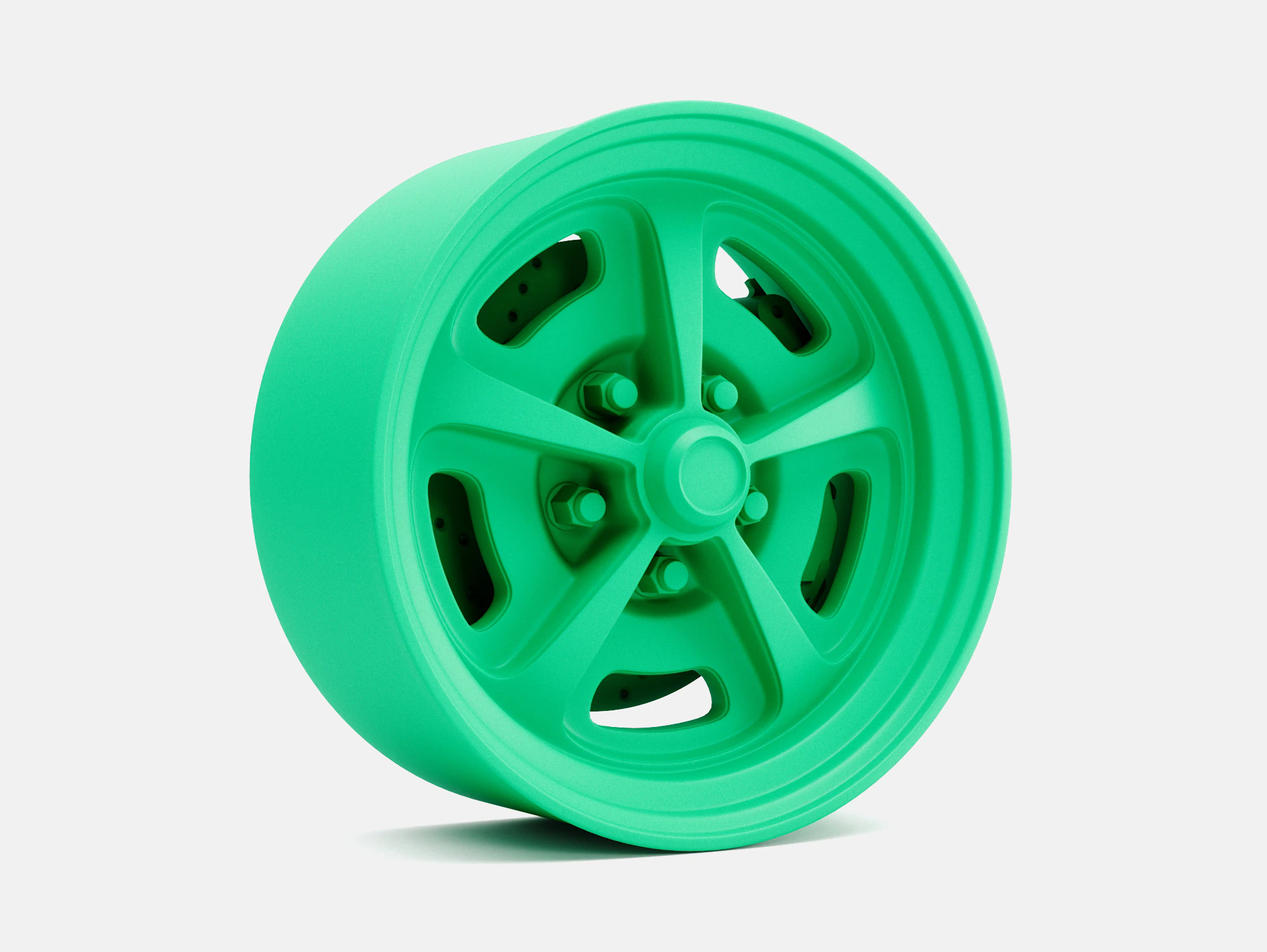 1-24 Scale 15x7 Magnum 500 Wheel and Brake 3D Print Model .c4d .max .obj .3ds .fbx .stl .blend 