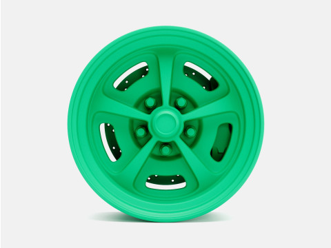 1-24 Scale 15x7 Magnum 500 Wheel and Brake 3D Принт Модель