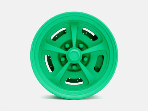 1-24 Scale 15x7 Magnum 500 Wheel and Brake 3D Print Model