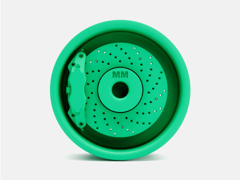 1-24 Scale 15x7 Magnum 500 Wheel and Brake 3D Принт Модель