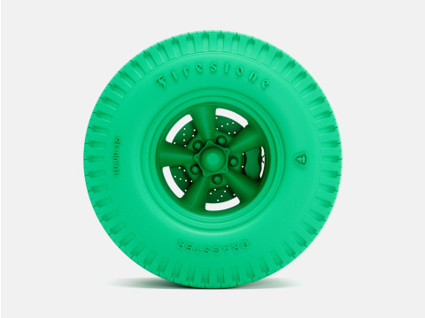 1-24 Scale 15x10 Torq Thrust D Wheel Firestone Dragster Slick 3D Baskı Modeli