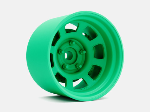 1-24 Scale 15x8 Bassett D-Hole Wheel and Brake 3D Print Model