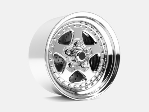 15x8 Center Line Telstar 20 Wheel and Brake 3D प्रिंट मॉडल