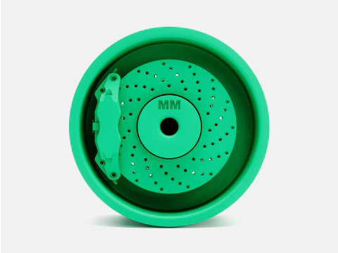 Roda e freio 15x8 Pontiac Rallye II Modelo de Impressão 3D