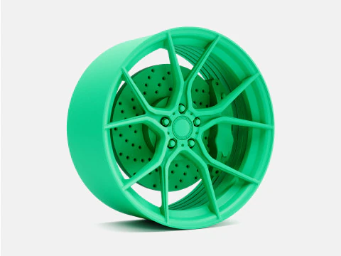20x10 Stance SF07 Wheel and Brake 3D Print Model