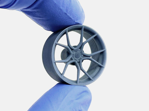 20x10 स्टांस SF07 व्हील और ब्रेक 3D प्रिंट मॉडल