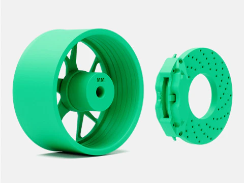20x10 Stance SF07 Wheel and Brake 3D Print Model