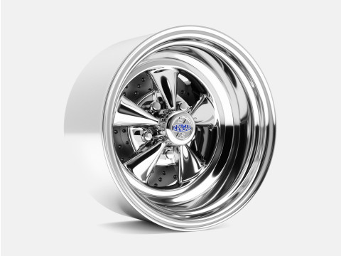 15X8 Cragar SS Wheel and Brake 3D Принт Модель
