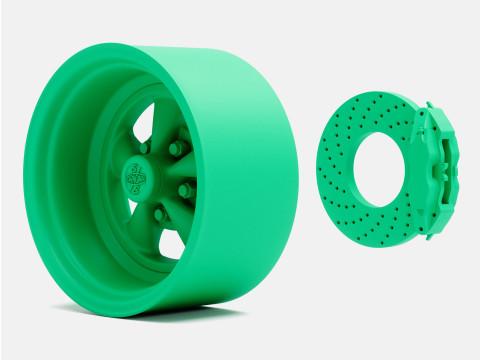 Koło i hamulec 15X8 Cragar SS Model do druku 3D