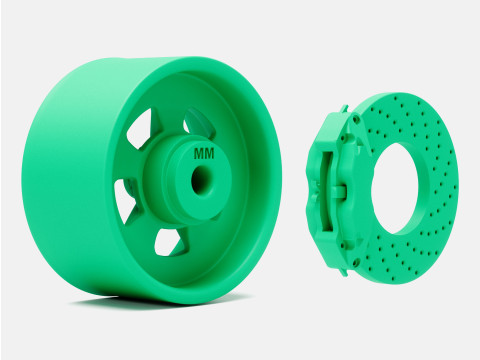 Koło i hamulec 15X8 Cragar SS Model do druku 3D