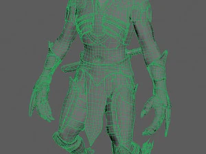 lizard warior 3D Model