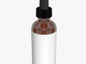 bottle eyedropper Modèle 3D