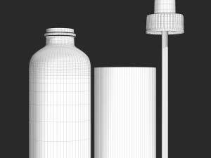 bottle eyedropper 3D Model