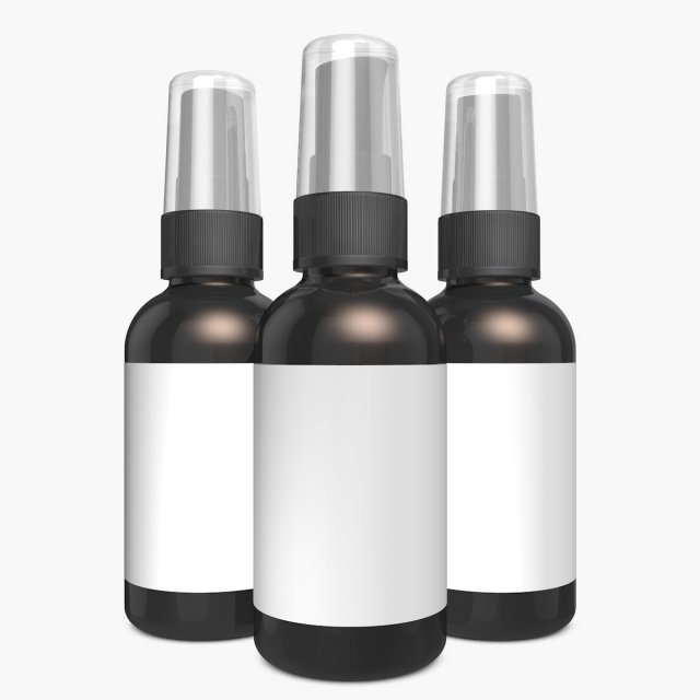 bottle 3D Model .c4d .max .obj .3ds .fbx .stl .blend 