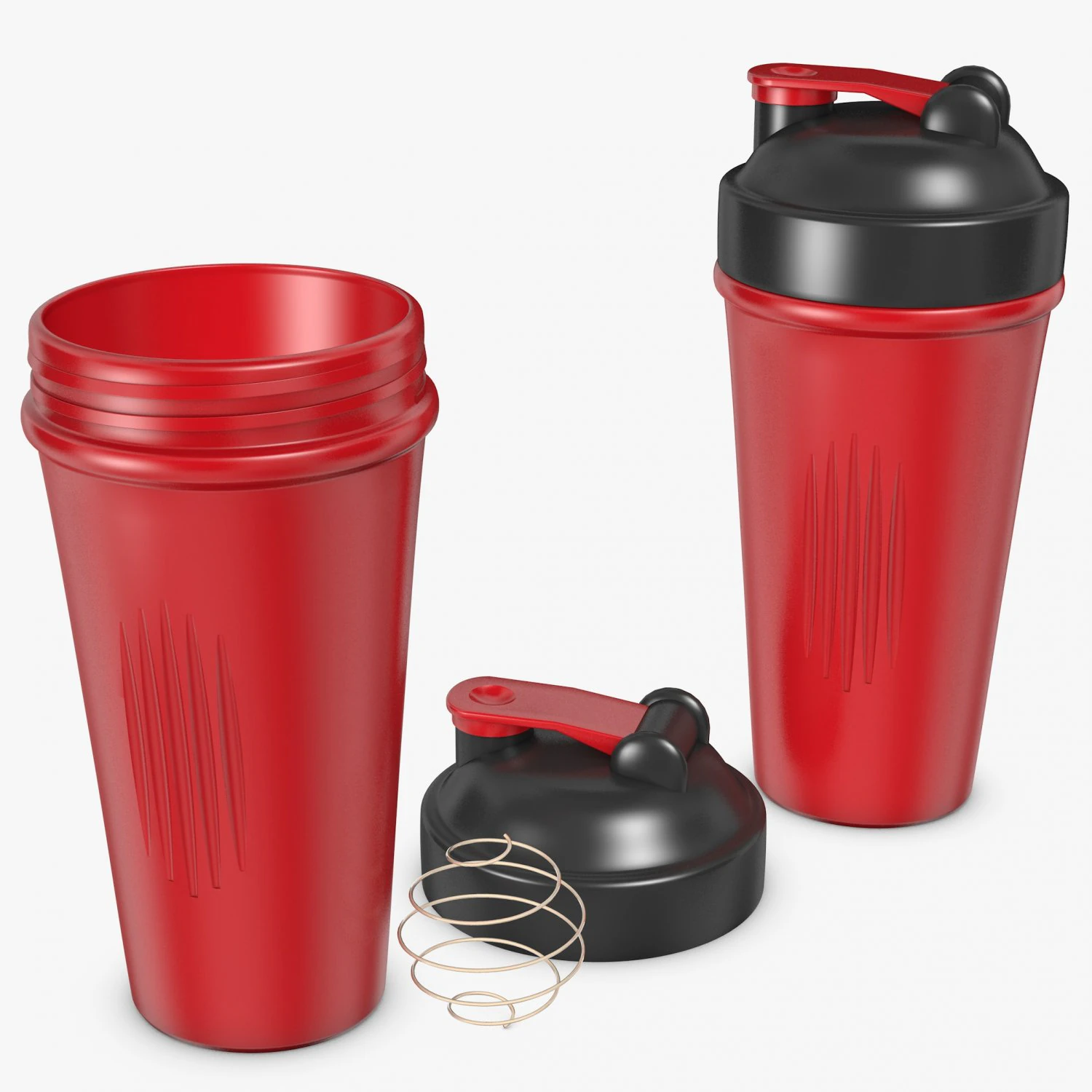 shaker bottle 3D Model .c4d .max .obj .3ds .fbx .stl .blend 