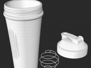 shaker bottle Modelo 3D