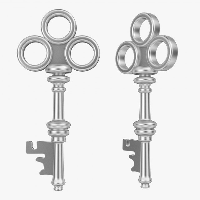 key Modello 3D .c4d .max .obj .3ds .fbx .stl .blend 
