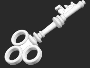 key Modello 3D