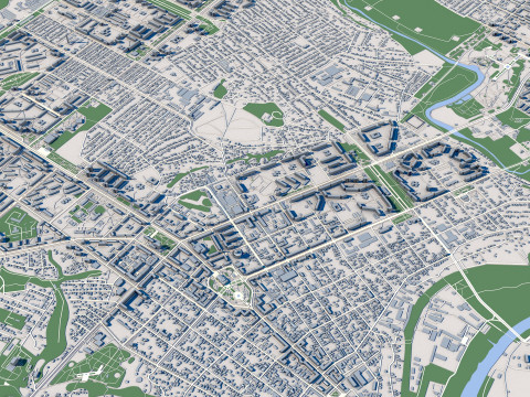 Mariupol City Ukraine 3Dモデル
