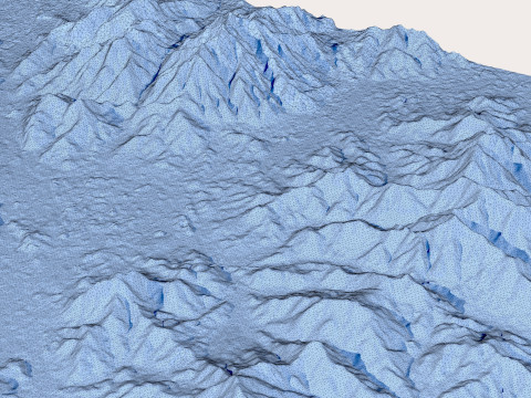 Terrain 4 3D Model