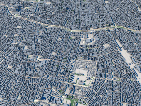 Vienna City Austria 3D Model