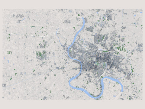Bangkok City Thailand 3D Model
