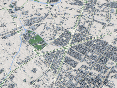 Bogota City Colombia Modelo 3D