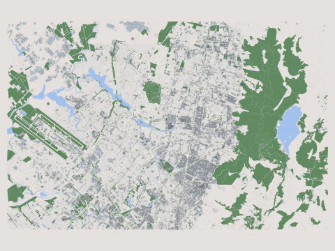 Kota Bogota Kolombia Model 3D