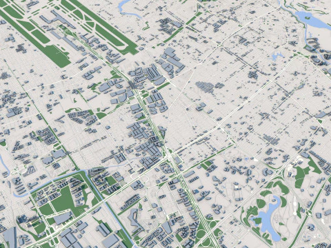 Kota Bogota Kolombia Model 3D