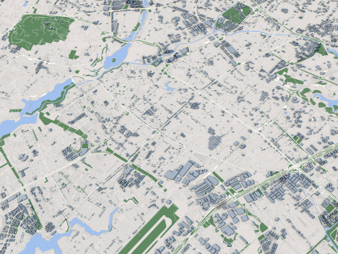 Bogota City Colombia Model 3D