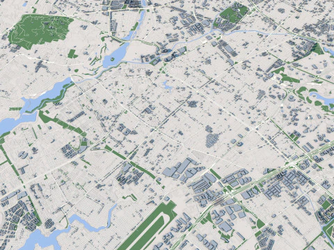 Kota Bogota Kolombia Model 3D