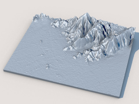 Terrain Model 3D