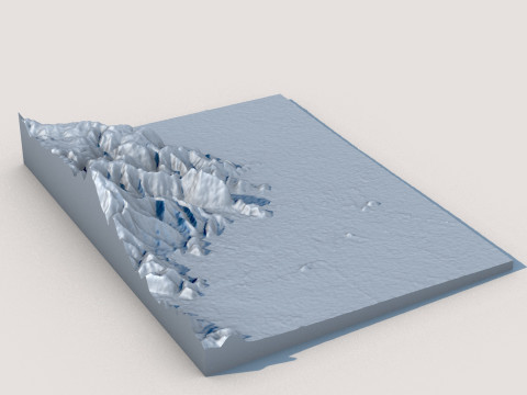 Terrain 3D Model