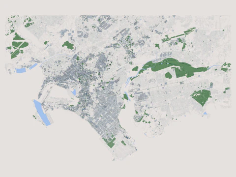 Karachi City Pakistan 3D Model