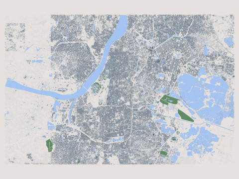 Kolkata City India 3D 模型