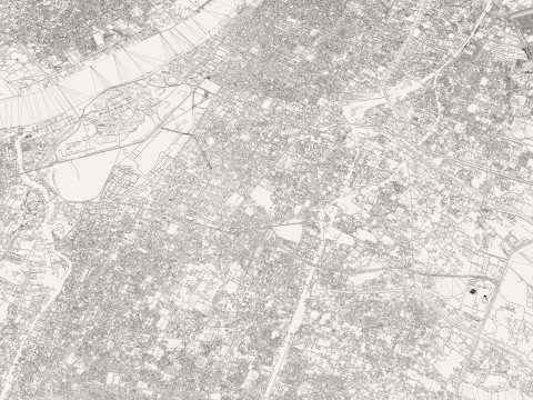 Kolkata City India 3D 模型