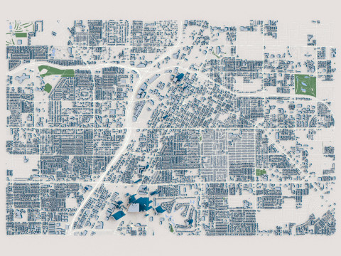 Las Vegas City Nevada United States 3D Model