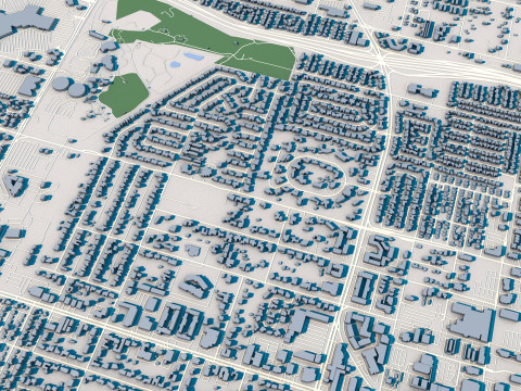 Las Vegas City Nevada United States 3D Model