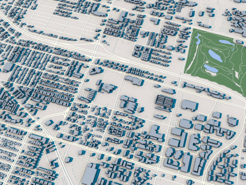 Las Vegas City Nevada United States 3D Model