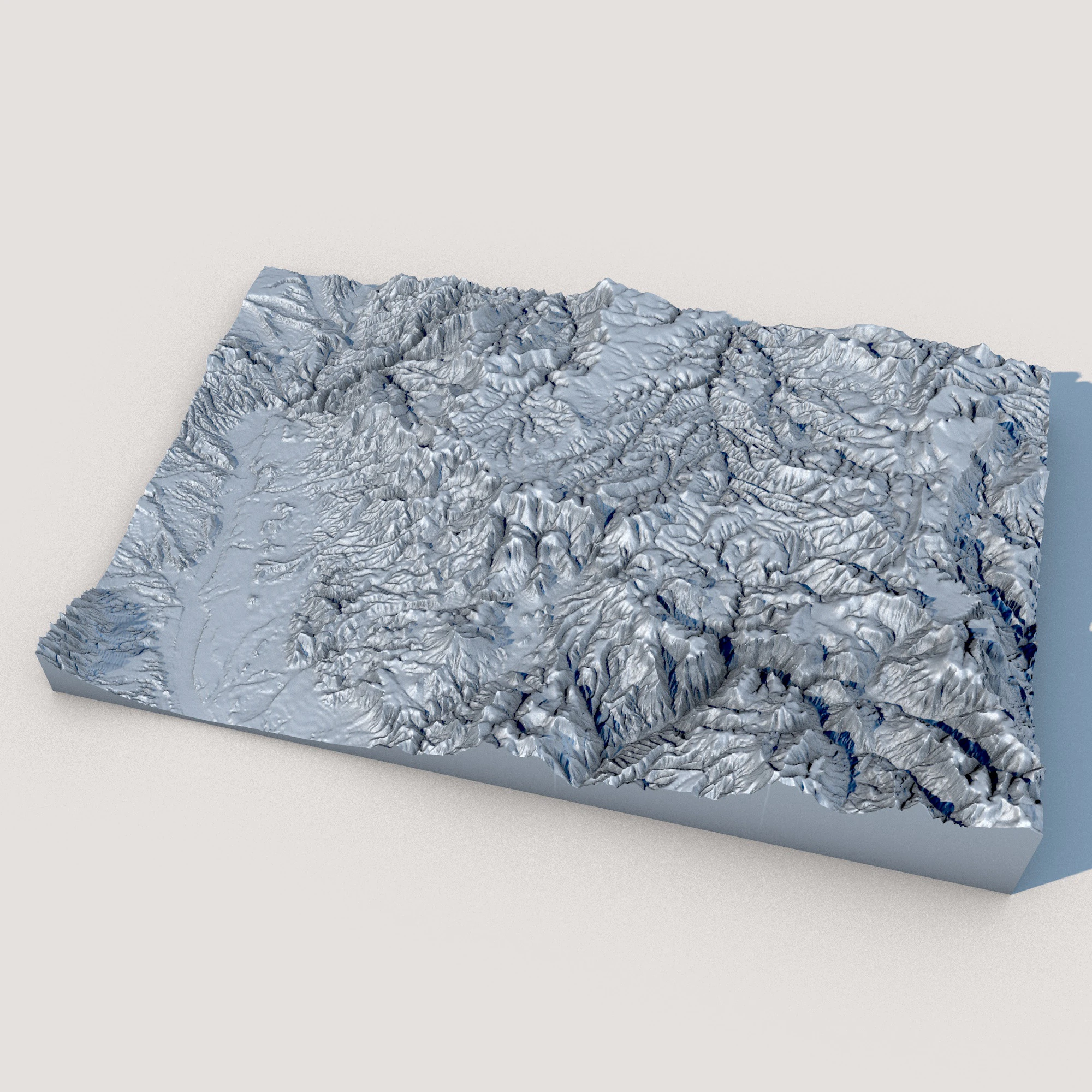 Terrain 1 3D Model .c4d .max .obj .3ds .fbx .stl .blend 