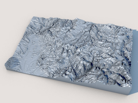 Terrain 1 3Dモデル