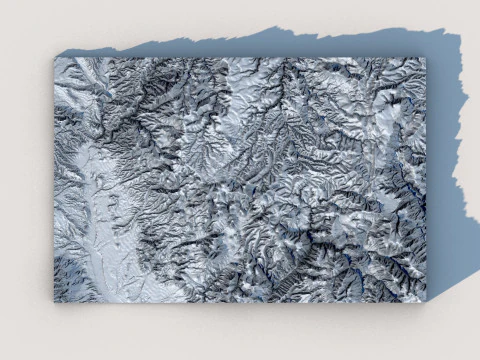 Terrain 1 3D Model