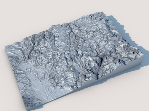 Terrain 1 3D 모델